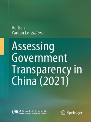 cover image of Assessing Government Transparency in China (2021)
